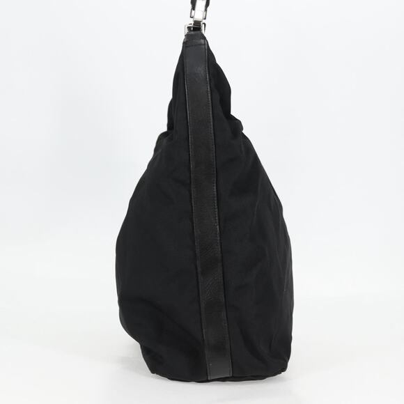 GUCCI Shoulder Bag Nylon Black Silver 001 001 - Picture 4 of 16